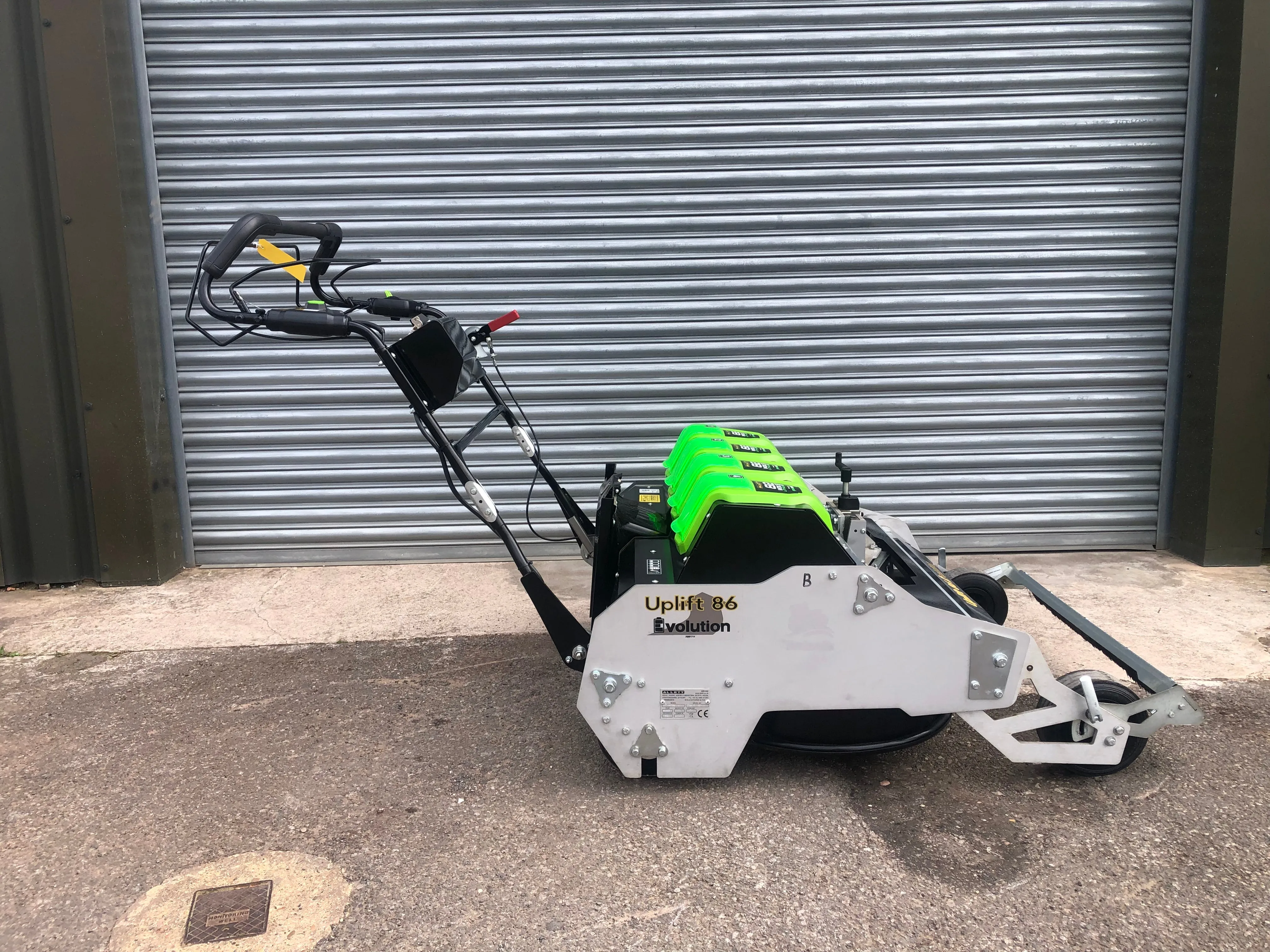 EX DEMO Allett Uplift86E Battery Rotary Mower  (Tuckwells)