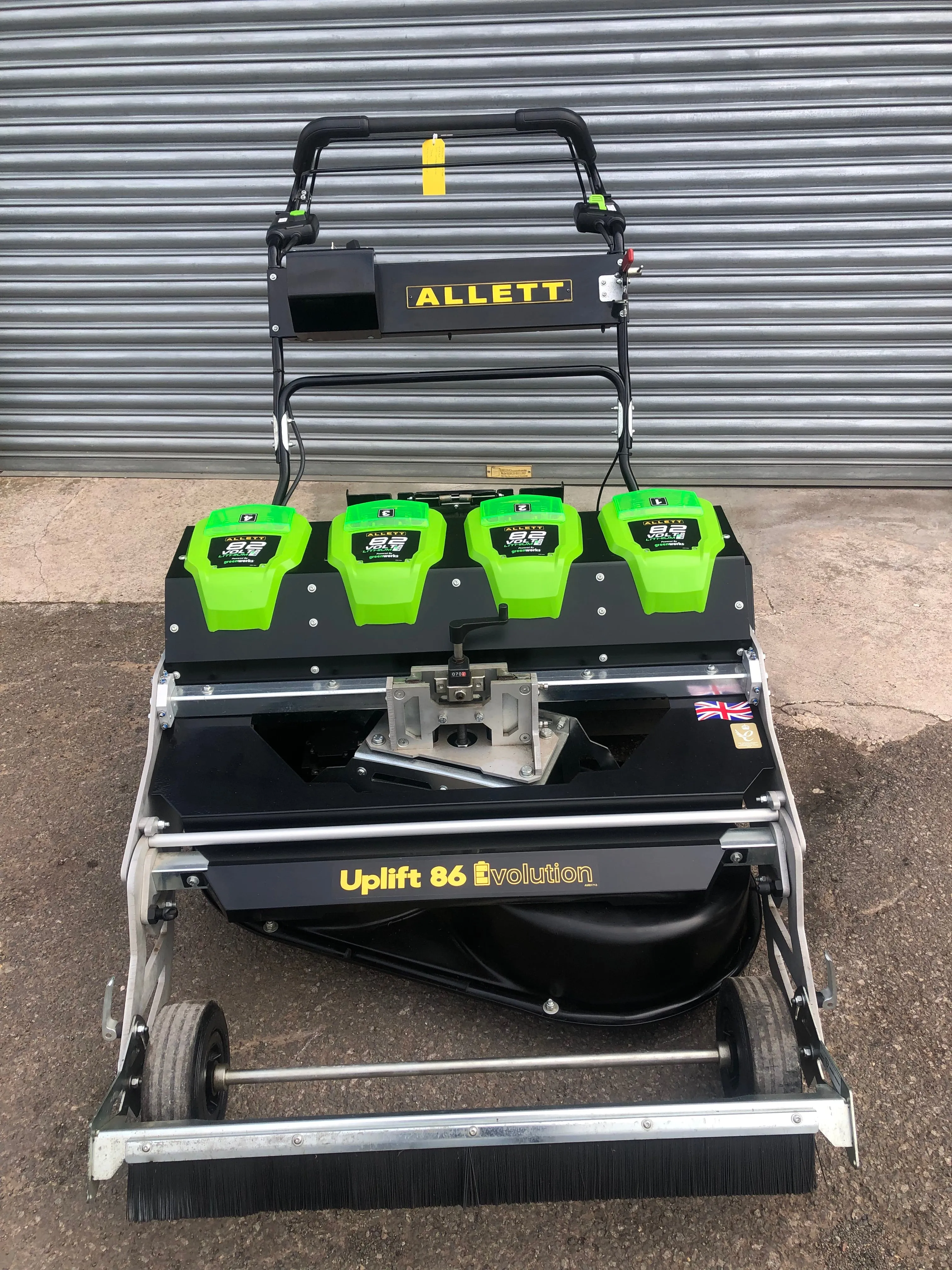 EX DEMO Allett Uplift86E Battery Rotary Mower  (Tuckwells)