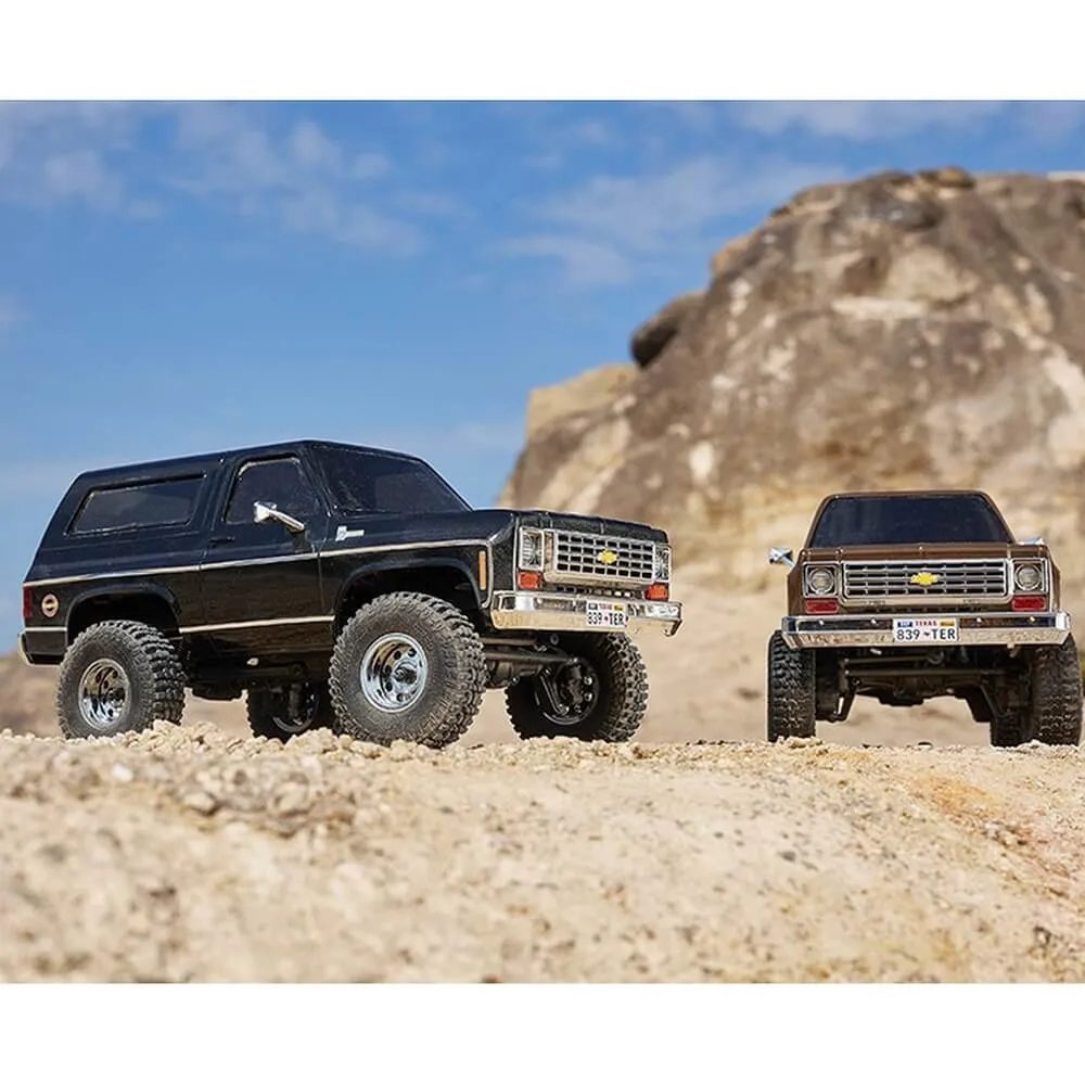 FMS (RTR) 1:24 FCX24 Chevrolet K5 Blazer 4WD Rock Crawler w/2-Speed Transmission, Tx, LiPo & Charger