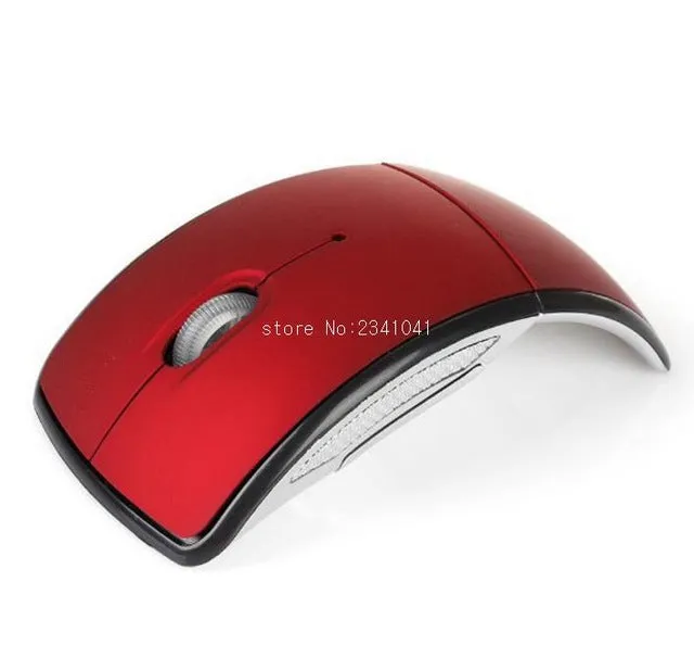 Foldable 2.4GHz Wireless Mouse mouse for the PC computer mouse Foldable Folding Mouse/Mice   USB 2.0 Receiver for PC Laptop