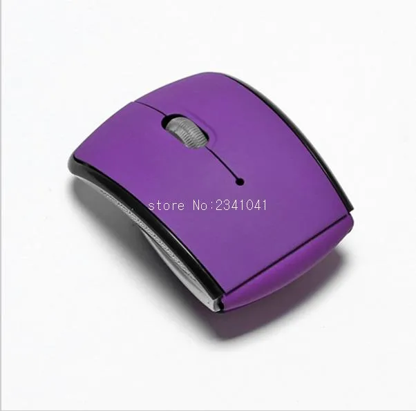 Foldable 2.4GHz Wireless Mouse mouse for the PC computer mouse Foldable Folding Mouse/Mice   USB 2.0 Receiver for PC Laptop