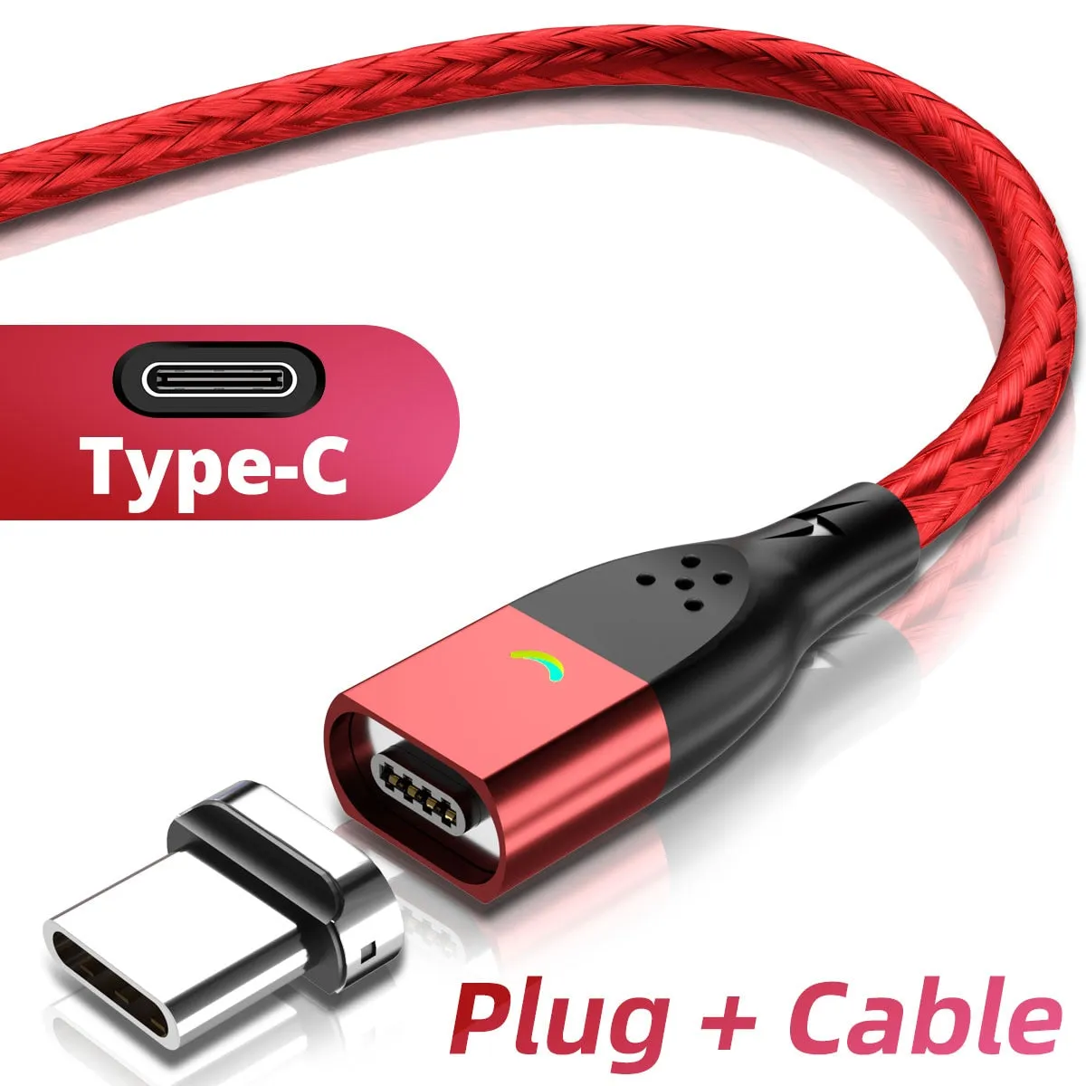 FONKEN Magnetic Cable Type C Magnetic Charge Cable Micro USB Magnet Charger Cable For Xiaomi Samsung Iphone Mobile Phone Cables