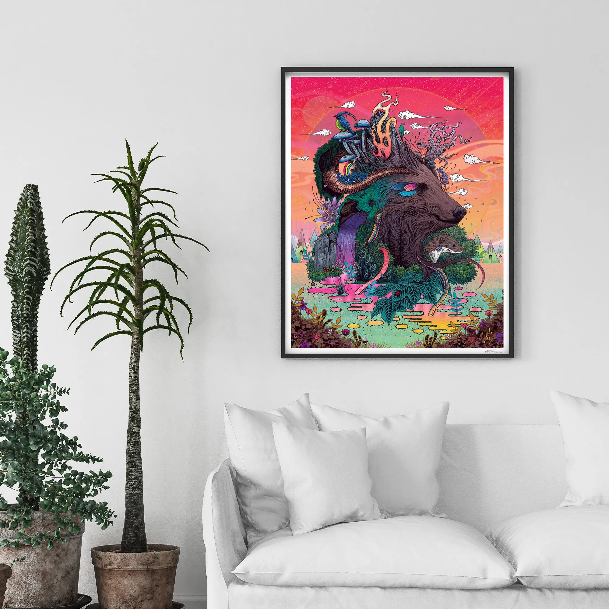 Forest Warden Fine Art Print