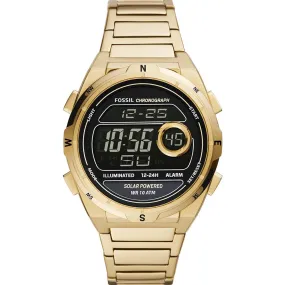 Fossil FS5862 Everett Solar Digital Watch