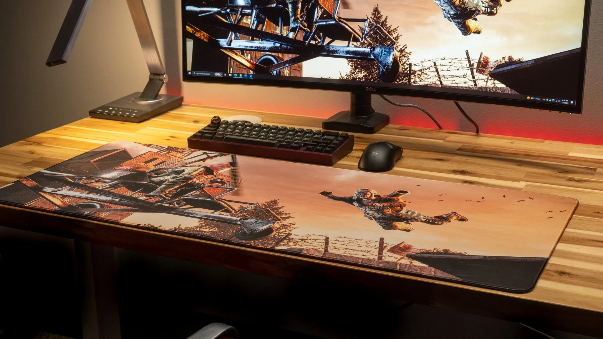 Frost "The Last Survivor" Limited Edition Content Creator Collaboration Gaming XL Gaming Mouse Pad