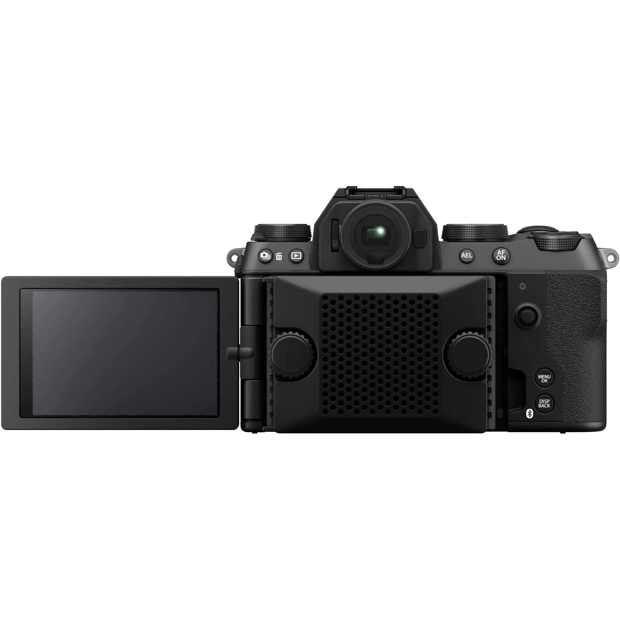 FUJIFILM X-S20 with XC 15-45mm Kit OIS PZ Lens with TG-BT1 Tripod Grip Bluetooth for Mirrorless Camera with 26.1MP APS-C X-Trans BSI CMOS 4 Sensor & X-Processor 5, 6K, 4K Full HD Up to 8fps Shooting, and Vari-Angle LCD Touchscreen