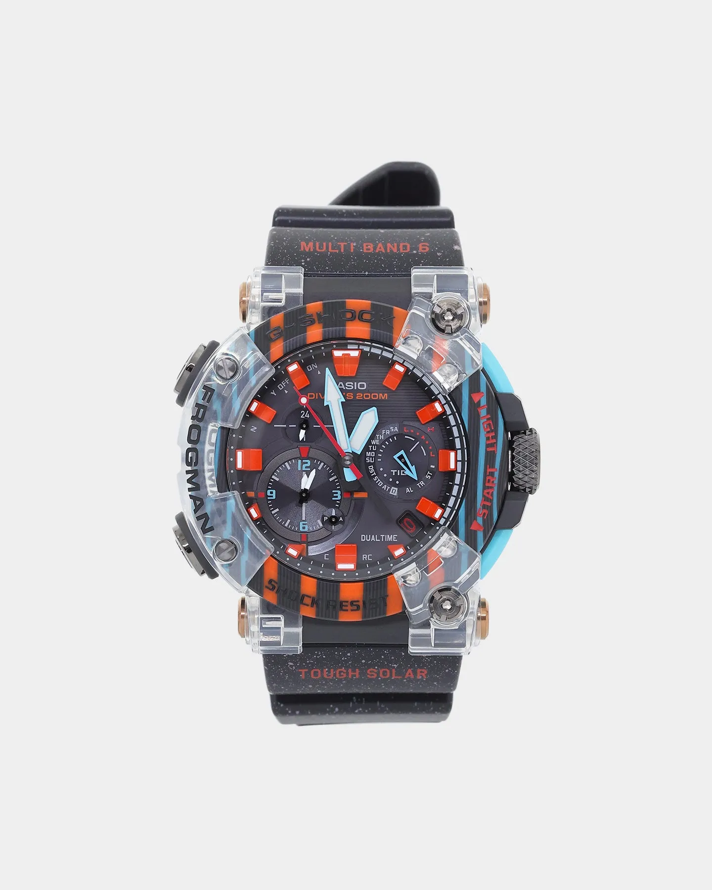 G Shock GWFA1000APF-1A Poison Dart Frog Blue/Red