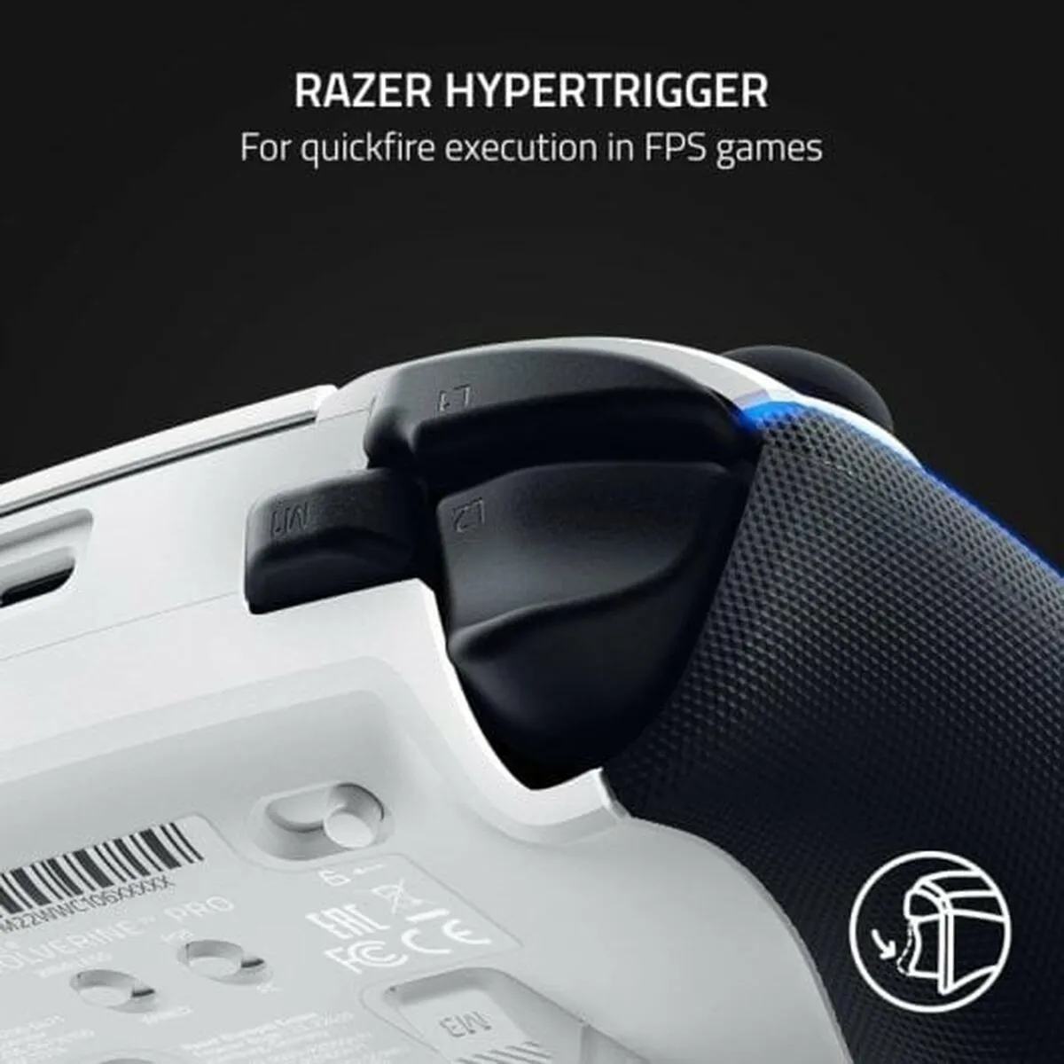 Gaming Control Razer Wolverine V2 Pro White Bluetooth