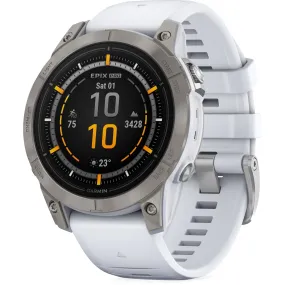 Garmin EPIX Pro (Gen 2) Sapphire 47mm HRM With GPS Multisport Watch - White