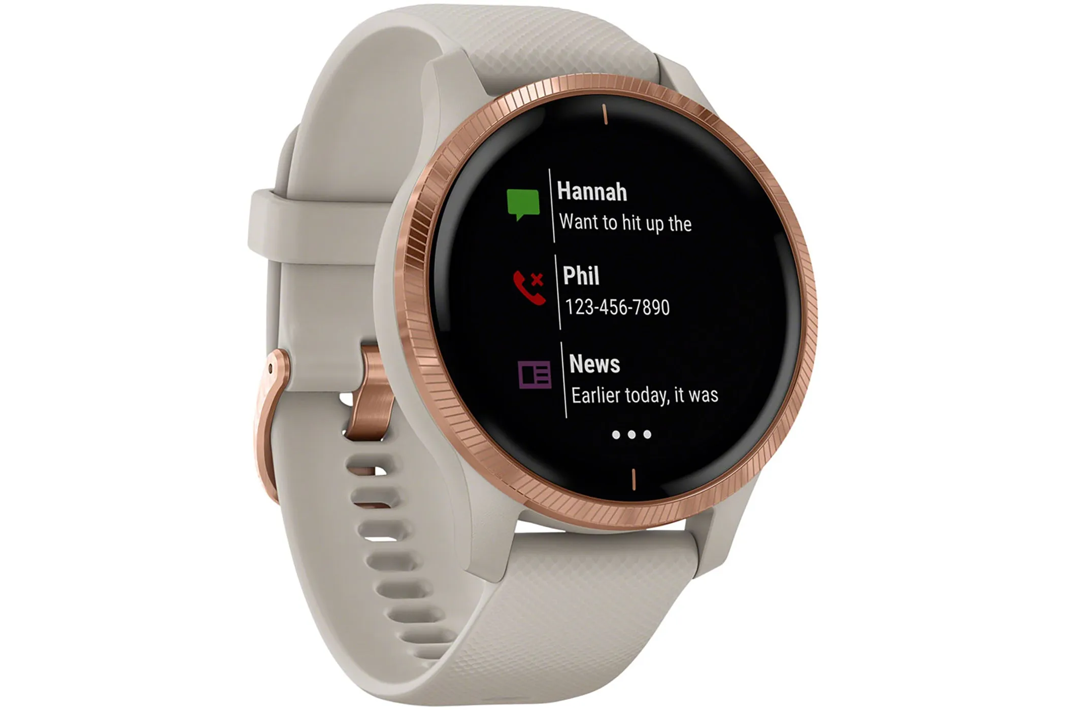 Garmin Venu Smartwatch Light Sand