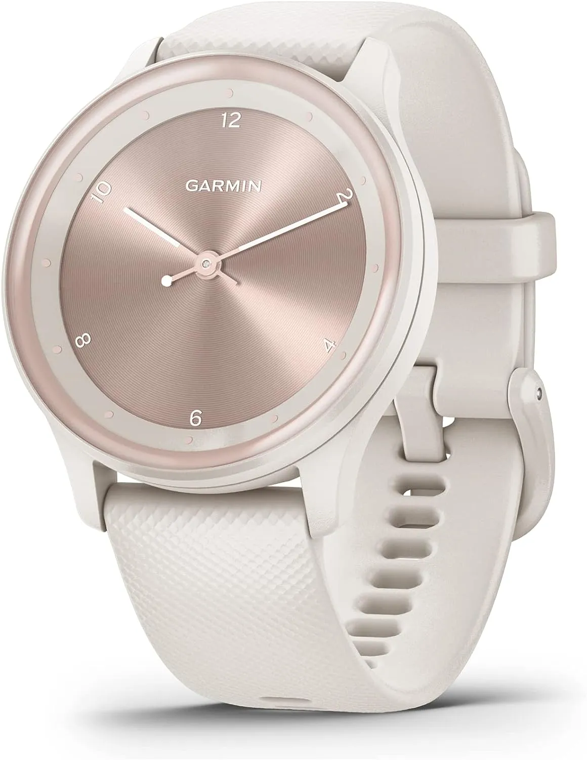 Garmin Vivomove Sport Touchscreen Smartwatch, Ivory - Certified Refurbished