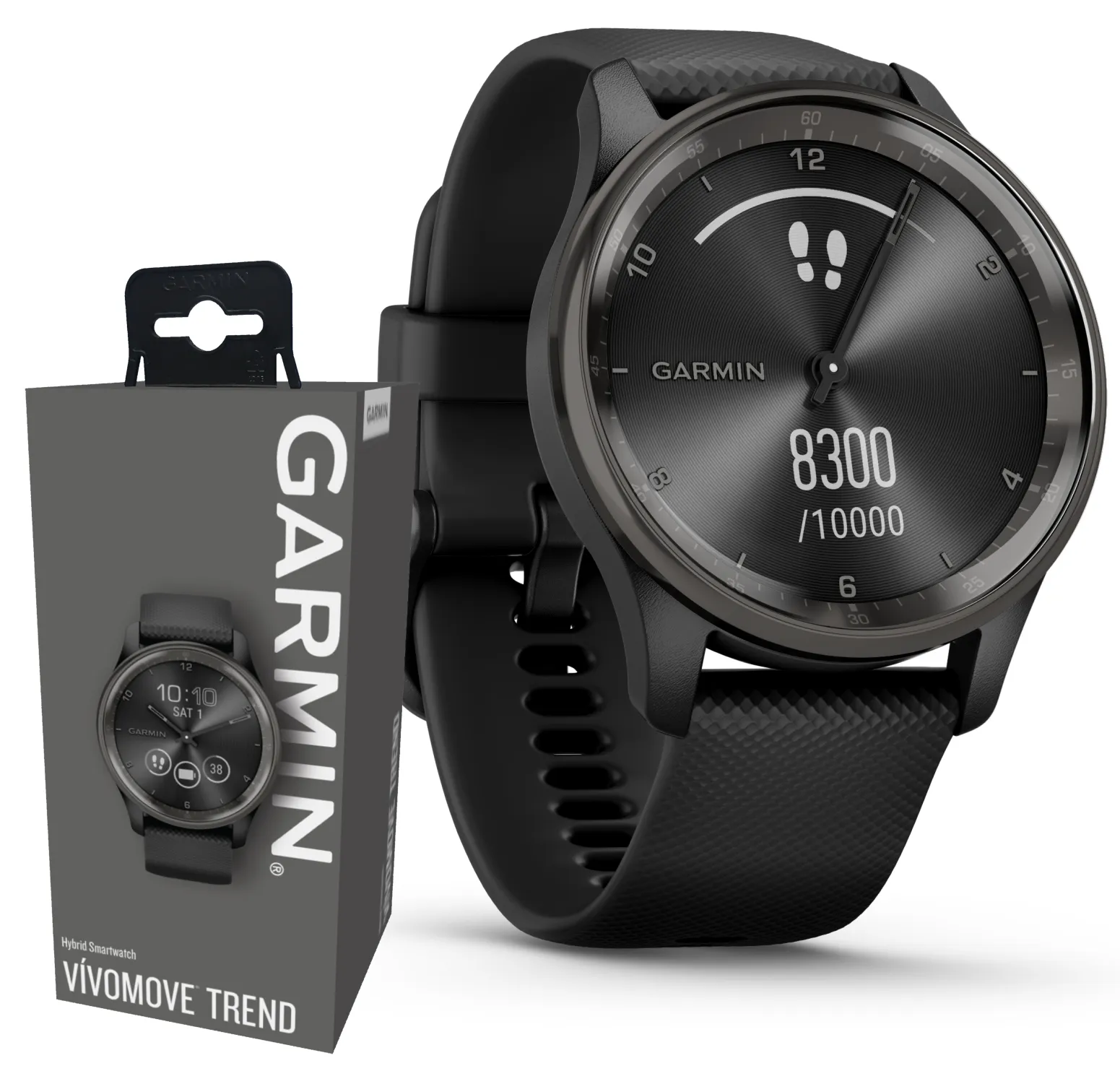 Garmin Vivomove Trend 40 mm Hybrid Smartwatch