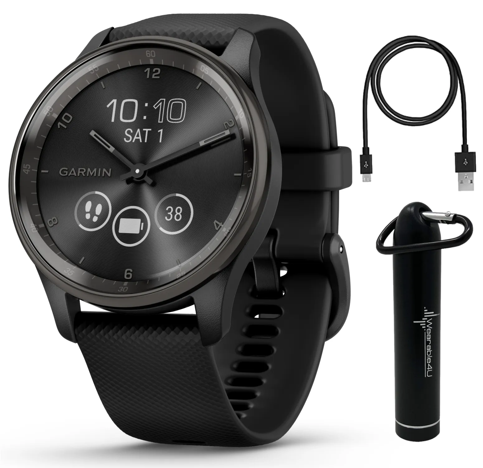 Garmin Vivomove Trend 40 mm Hybrid Smartwatch