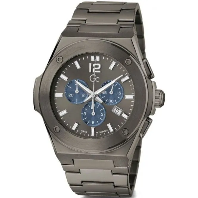 GC Gents Idol Gun-Metal Watch Z33003G5MF