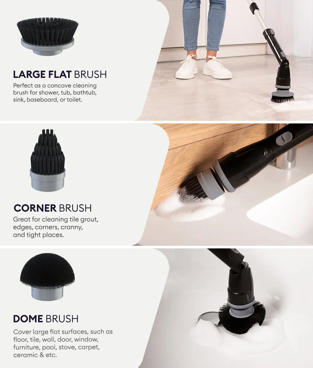 Geniani Electric Spin Scrubber Black