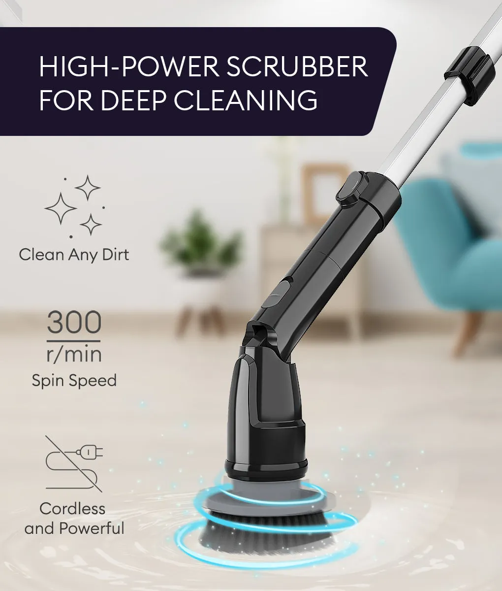 Geniani Electric Spin Scrubber Black