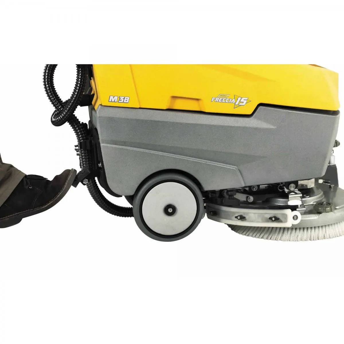 Ghibli Autoscrubber - 15 Inch (385 mm) Cleaning Path - with 15m Power Cord and Drain Hose