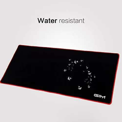 GIM LED Gaming Mouse Pad Mad with 15 Lighting Modes for Gamer,Office and Home(13.8 x 9.8 x 0.2 Inch)