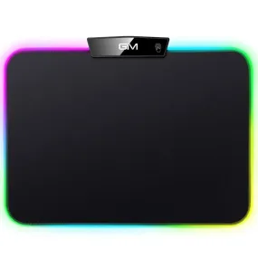 GIM LED Gaming Mouse Pad Mad with 15 Lighting Modes for Gamer,Office and Home(13.8 x 9.8 x 0.2 Inch)