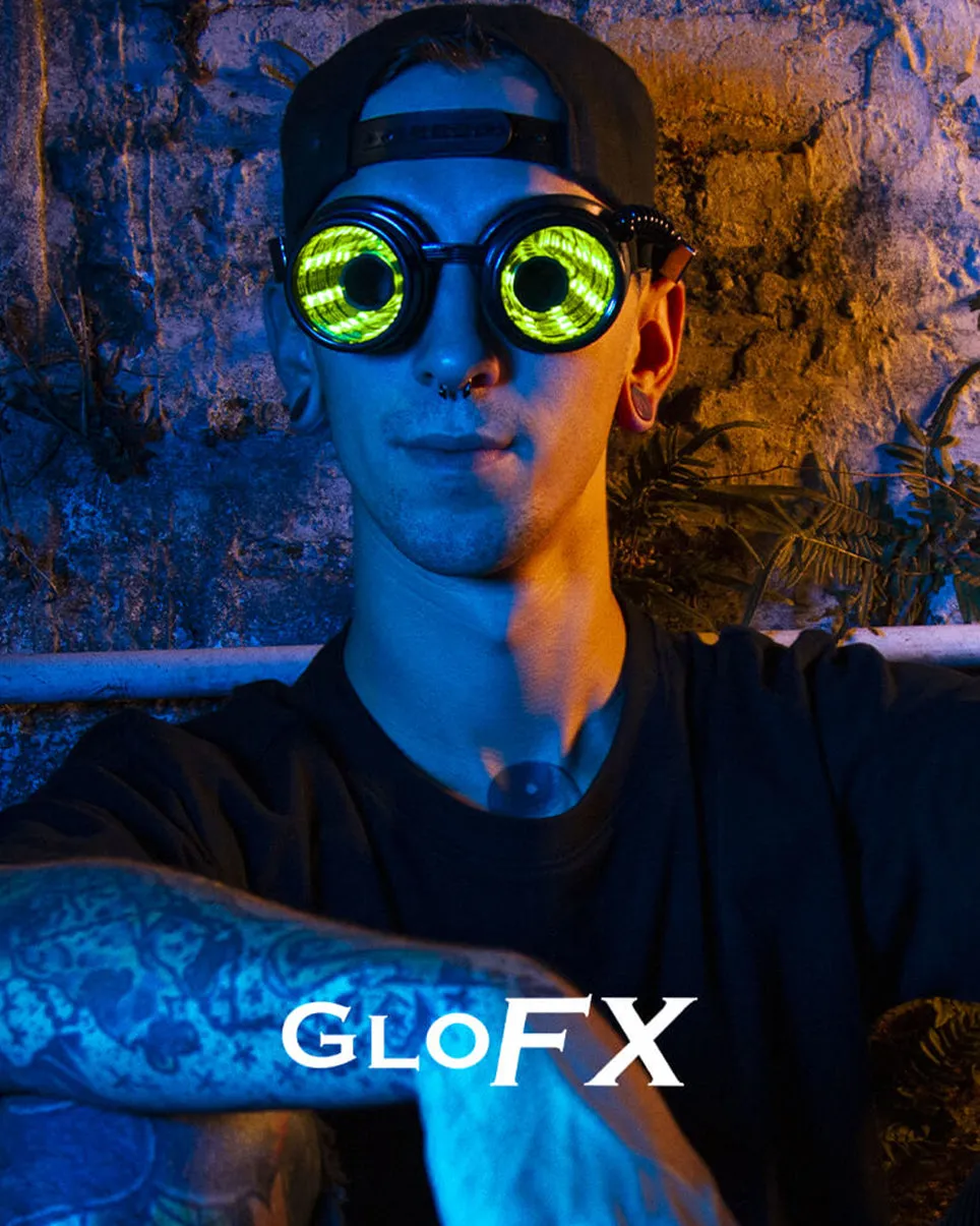 GloFX Pixel Pro Infinite Portal Goggles