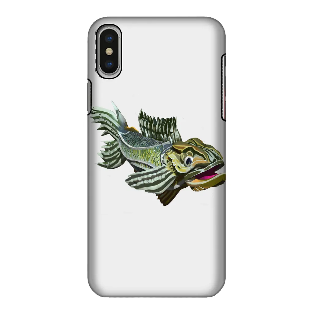 Green Fish Fully Printed Tough Phone Case