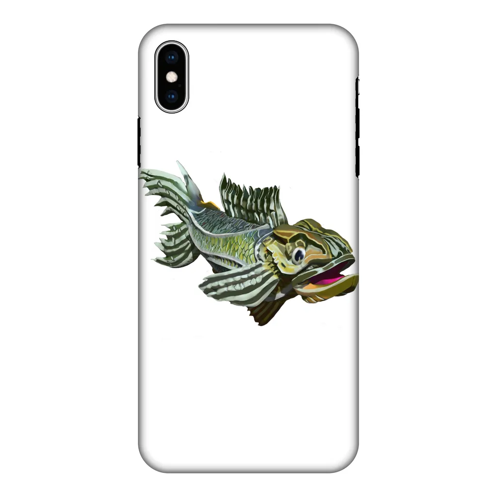 Green Fish Fully Printed Tough Phone Case