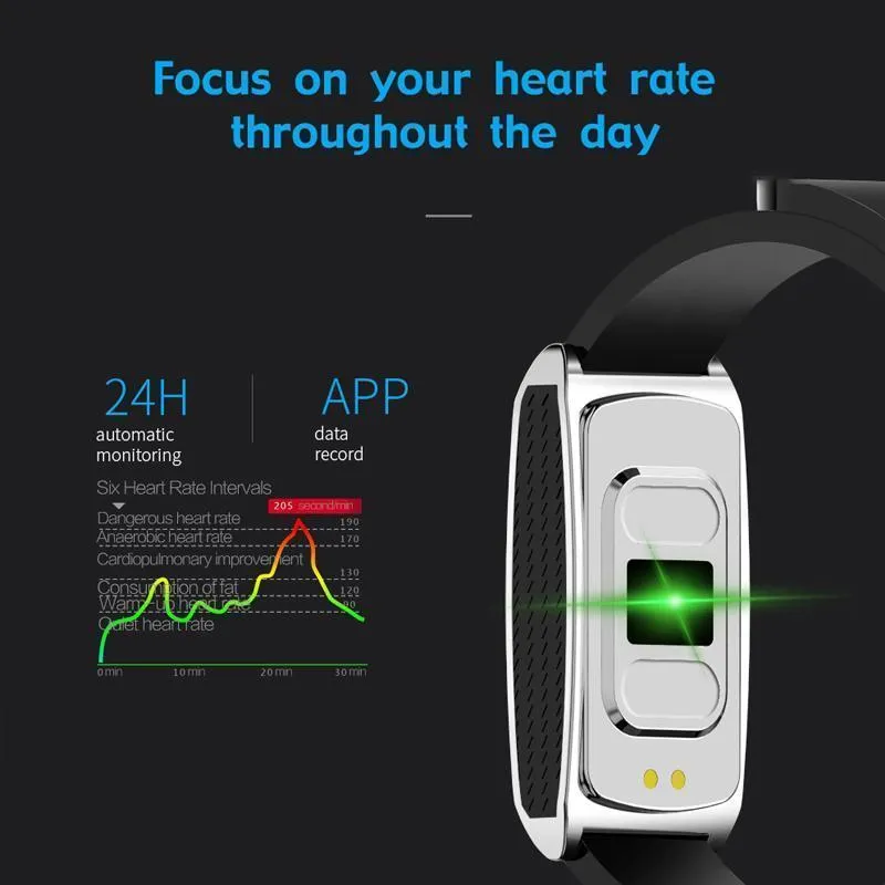 Heart Rate Fitness Tracker Smartwatch Digital Wrist For iPhone Samsung Xiaomi