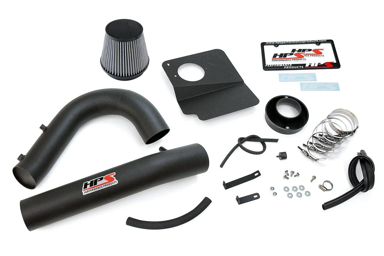 HPS Short Ram Air Intake 827-624WB Dodge Charger 2011-18 Black