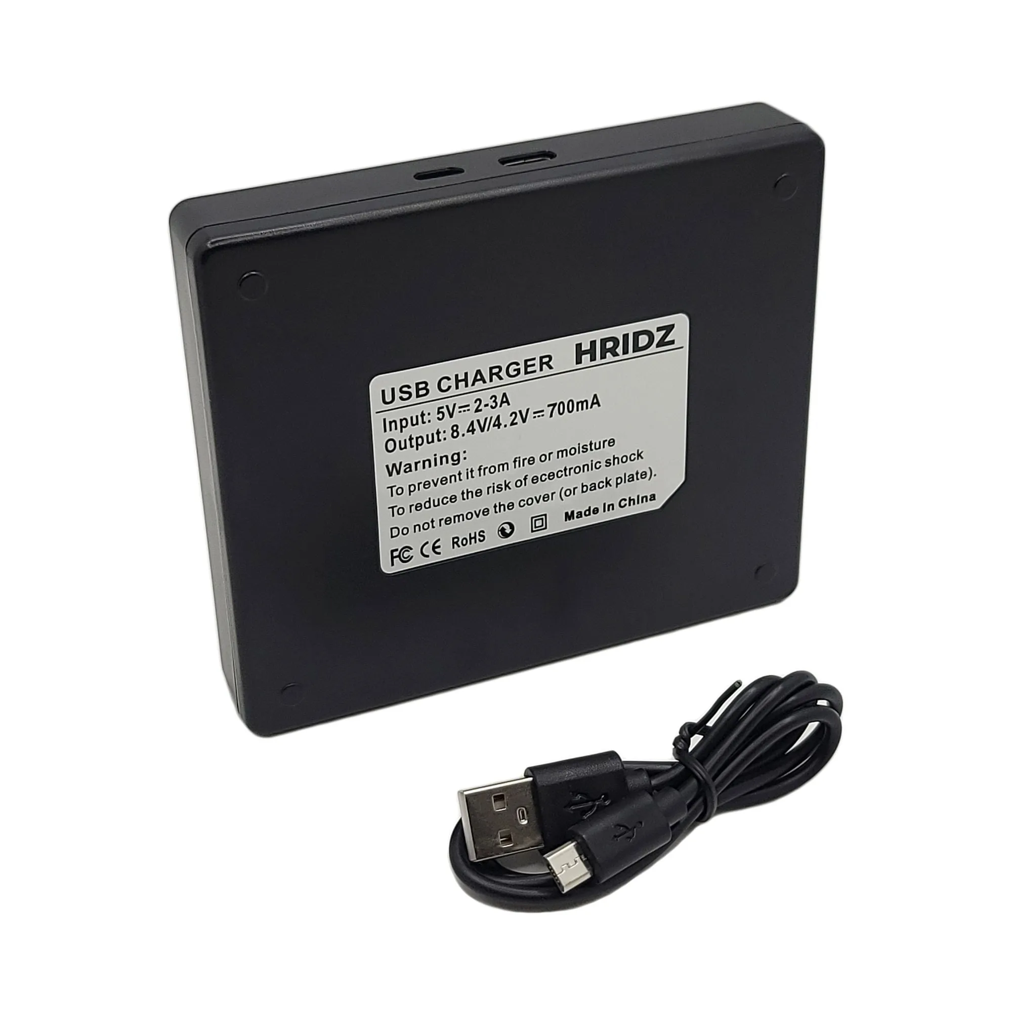 Hridz BN1 Dual Charger For Sony NP-BN NP-BN1 BC-CSN BC-CSNB BC-TRN BC-TRN2