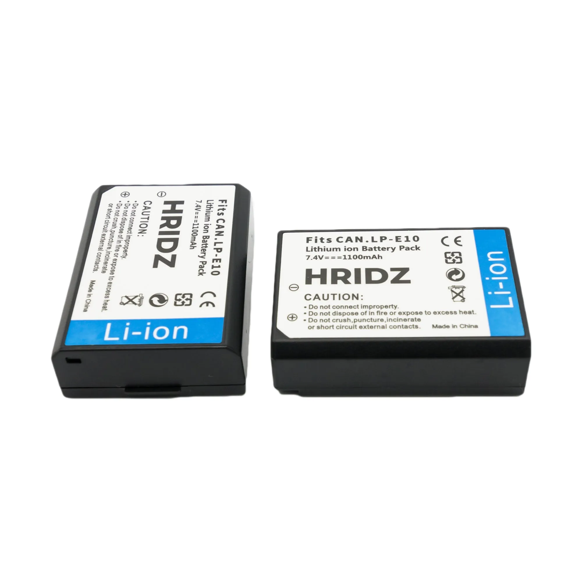 Hridz LP-E10 Battery & Dual Charger Pack for Canon 3000D EOS 1500D 1300D 1200D 1100D