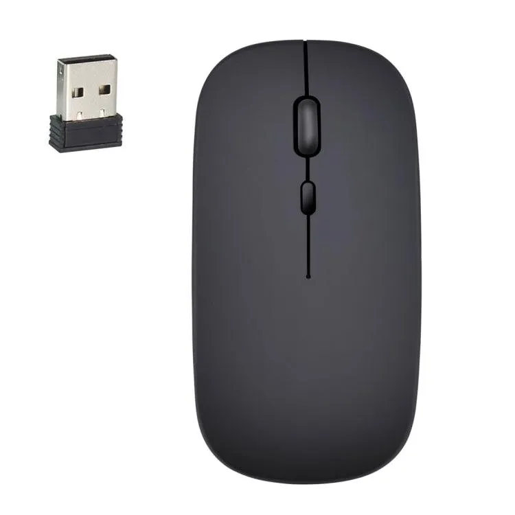 HXSJ M80 Wireless Optical Mouse - 2.4GHz, 1600DPI, Adjustable Speed, Mute Design