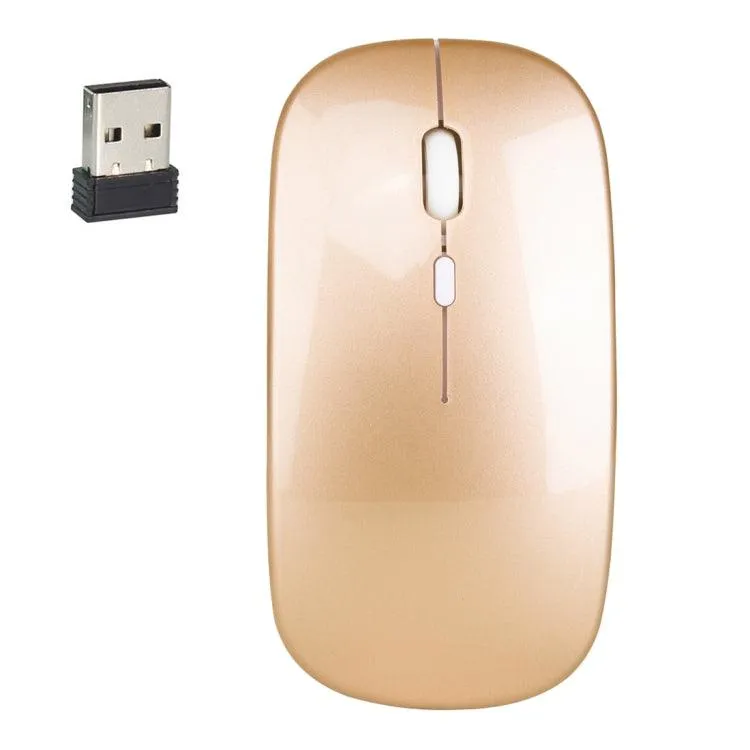 HXSJ M80 Wireless Optical Mouse - 2.4GHz, 1600DPI, Adjustable Speed, Mute Design