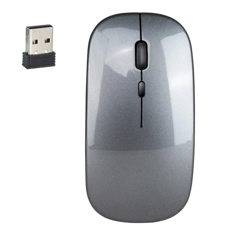 HXSJ M80 Wireless Optical Mouse - 2.4GHz, 1600DPI, Adjustable Speed, Mute Design