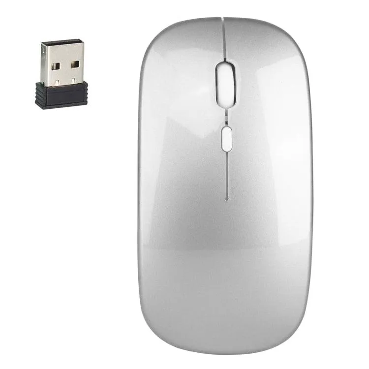 HXSJ M80 Wireless Optical Mouse - 2.4GHz, 1600DPI, Adjustable Speed, Mute Design