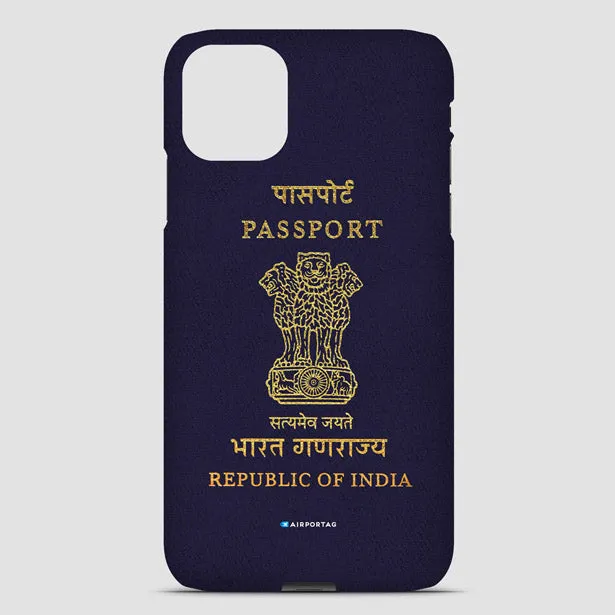 India - Passport Phone Case