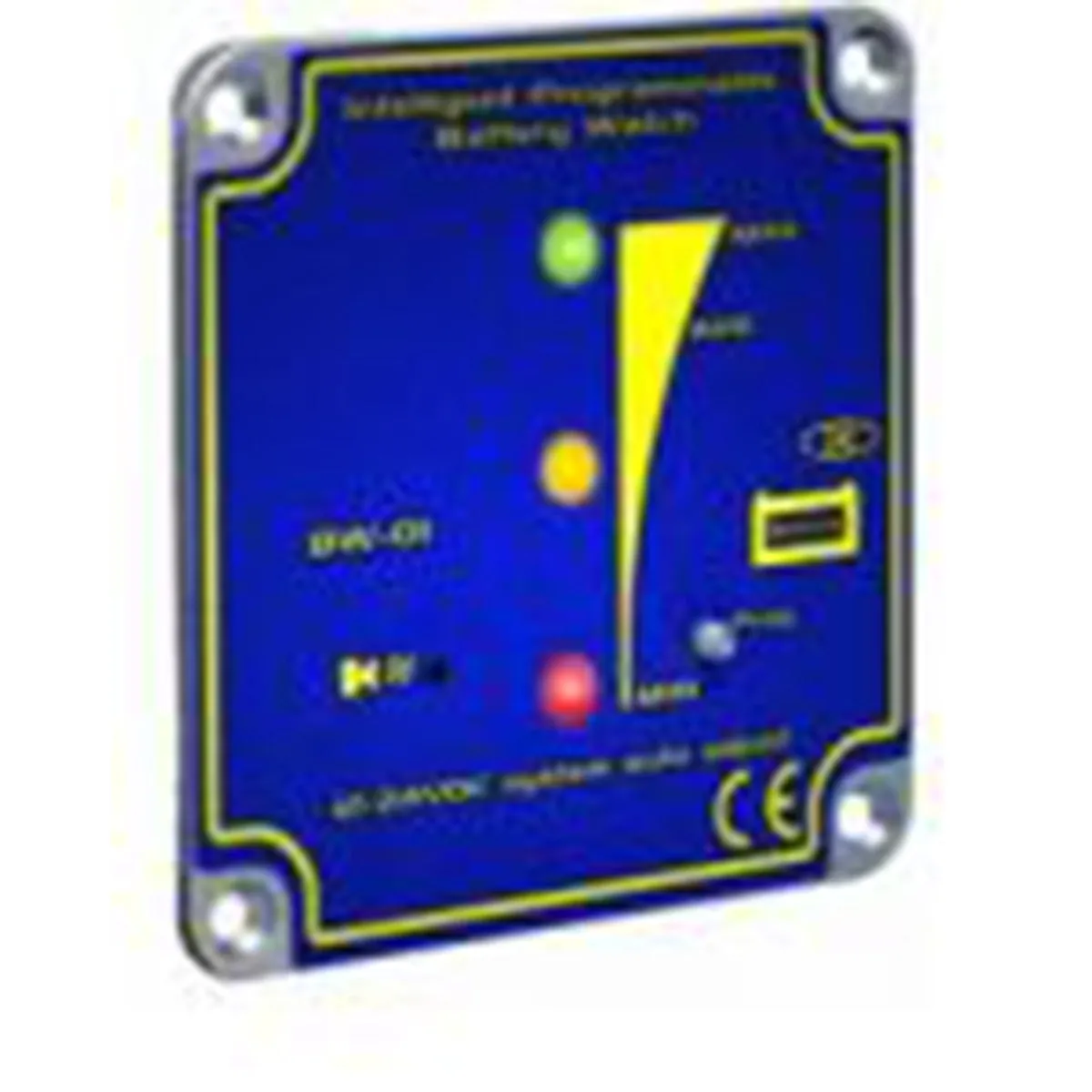 Intellitec Battery Watch (Battery Monitor LED green-yellow-red) 12/24V Square