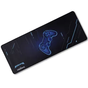 INTERCEPTOR by Intellilens Gaming Mouse Pad | Anti Slip Base, Control Edition, Water Resistance, Precision Move, Premium Leather mat for Desktop & Laptop