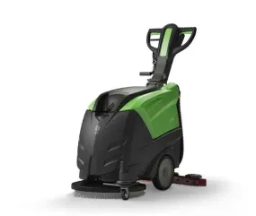 IPC 20" Walk-Behind Auto Floor Scrubber, Brush Drive, 110ah AGM Batteries, Pad Driver (CT46B50-OBCP-110AGM)