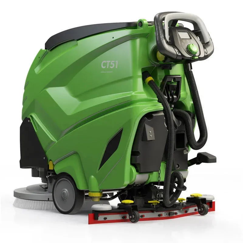 IPC 28" Floor Scrubber, Traction Drive with Pad Driver, 135ah AGM Batteries   On-Board Charger (CT51XP70-OBCP-135)