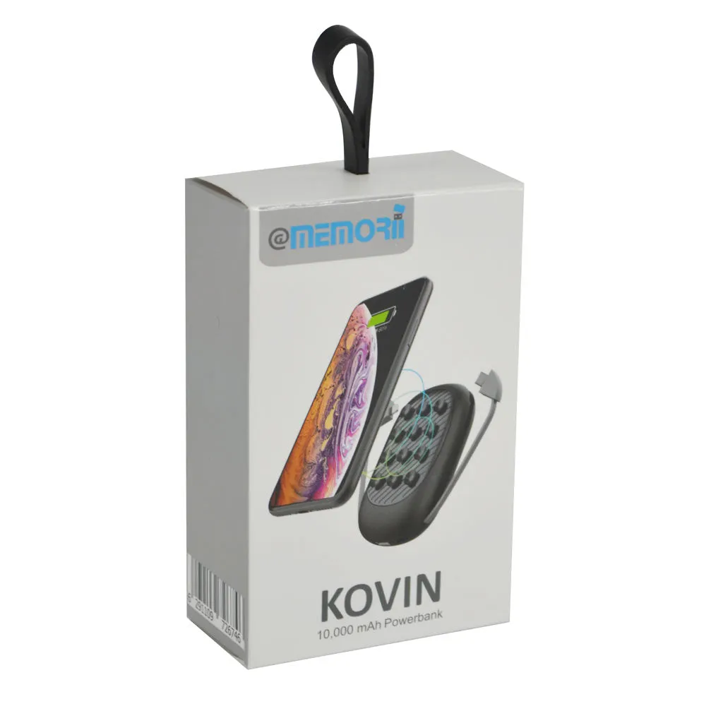 ITPB 1116 - @memorii 10000mAh Wireless Power Bank With Light-Up Logo