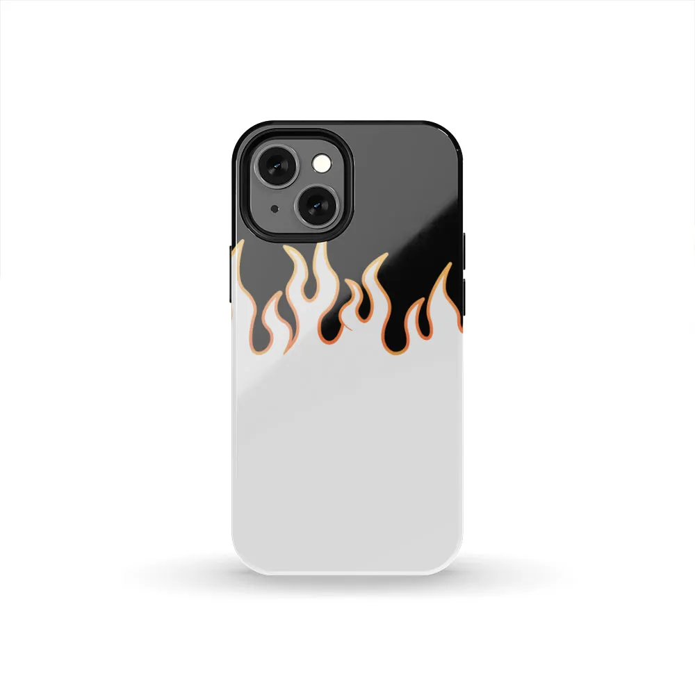 Jin T7 Flame Tough Phone Case - White