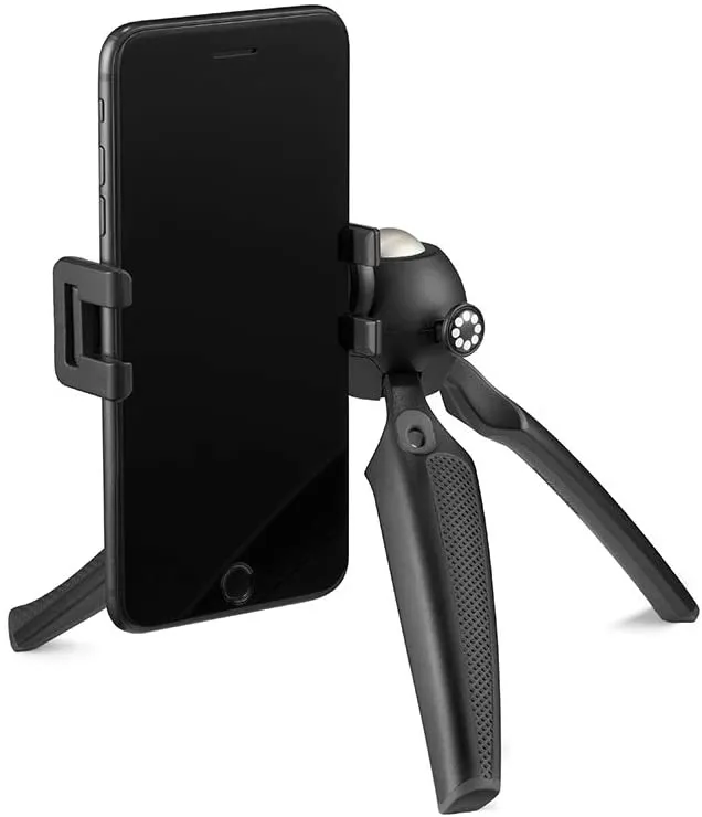 JOBY 1560 HandyPod Mobile with Phone Holder Portable Mini Tripod Hand Grip for Cameras and Accessories