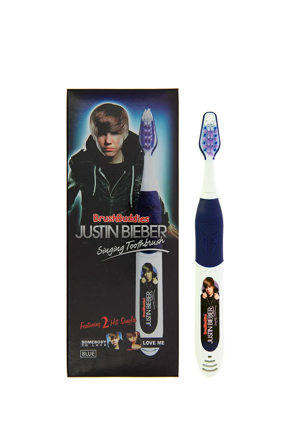 Justin Bieber Singing Toothbrush (Somebody to Love and Love me)