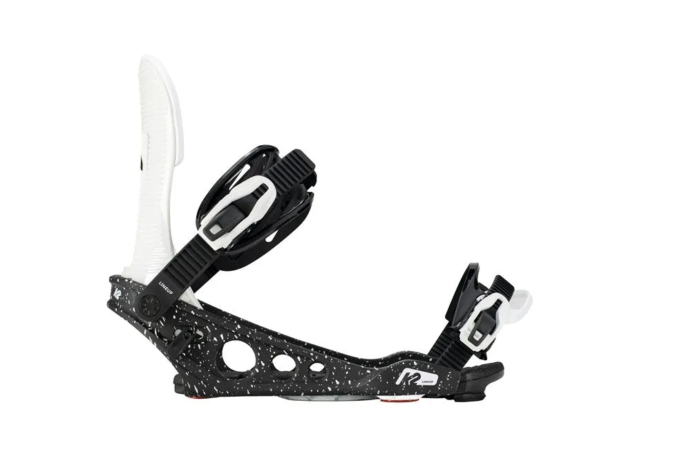 K2 2019 Lineup Men's Snowboard Bindings White & Black