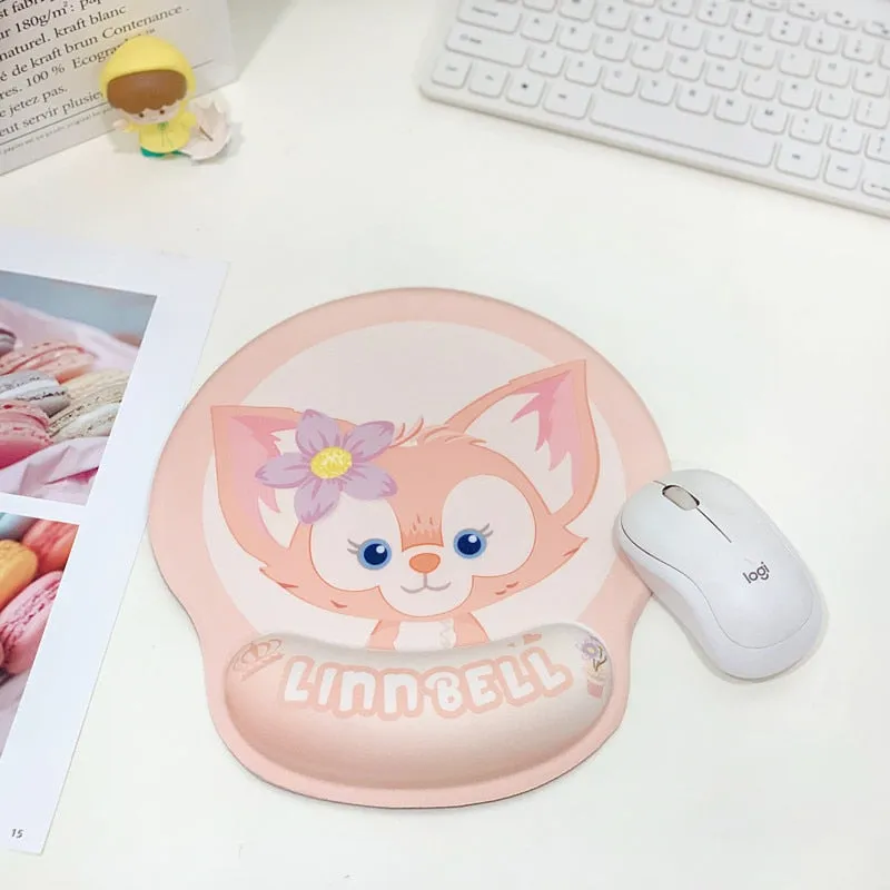 Kawaii Mousepad With Wrist Support