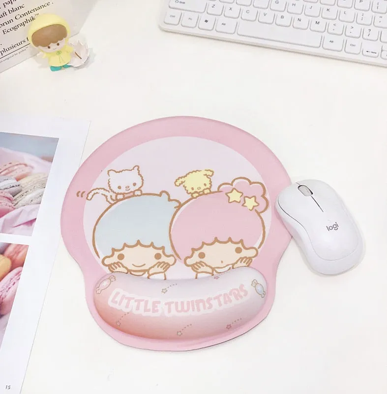 Kawaii Mousepad With Wrist Support