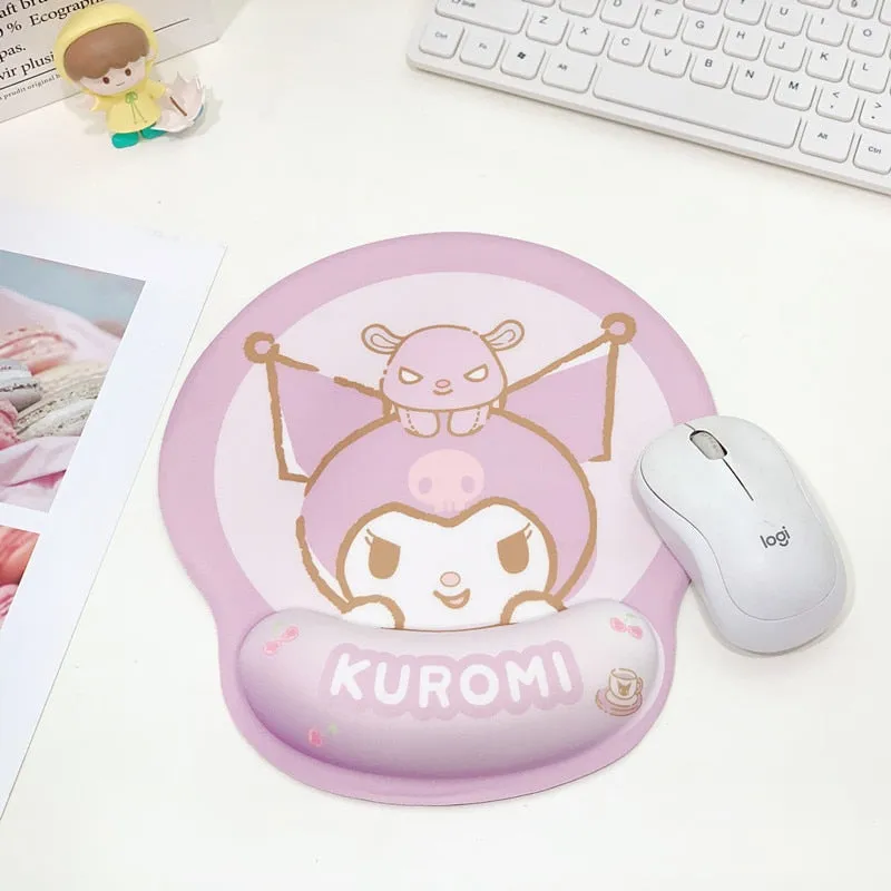 Kawaii Mousepad With Wrist Support