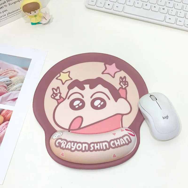 Kawaii Mousepad With Wrist Support