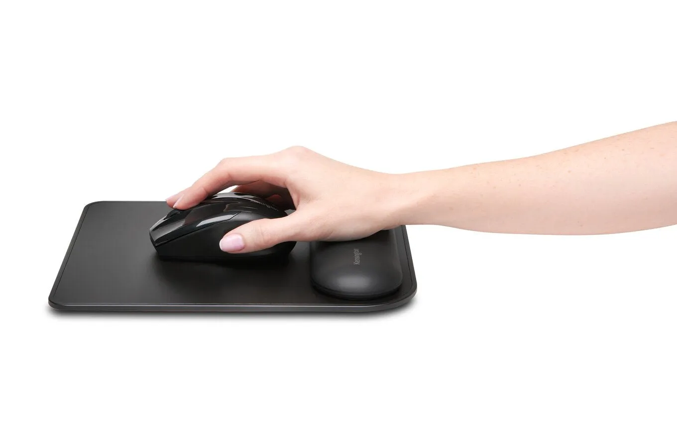 Kensington Ergosoft Wrist Rest - Mouse Pad - Black