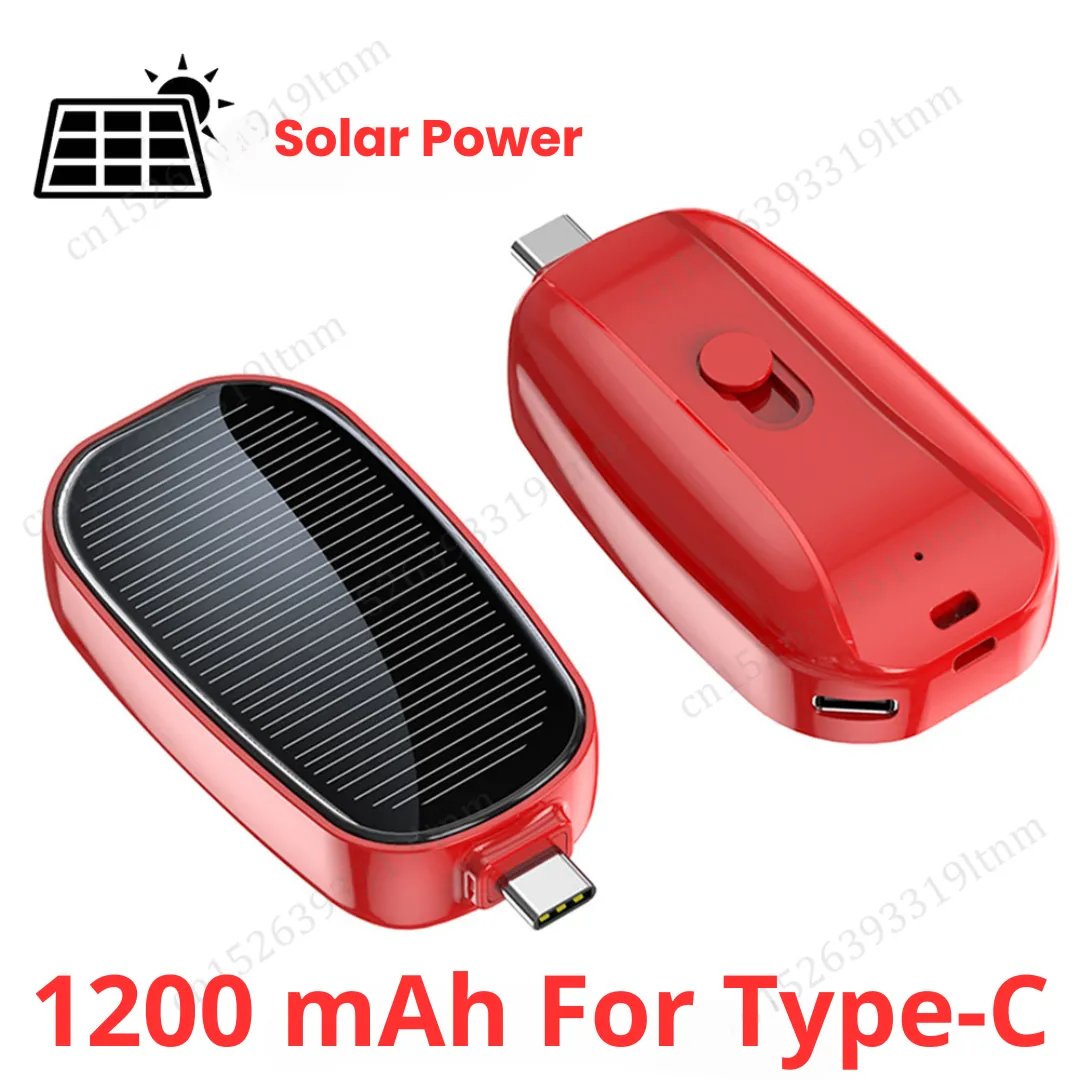 Keychain Emergency Portable Solar Powerbank